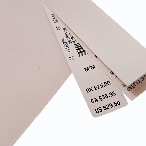 Victoria's Secret Signature Satin Fur Trim Slippers Red Plaid w Dust Bag M 7/8 - Picture 9 of 11